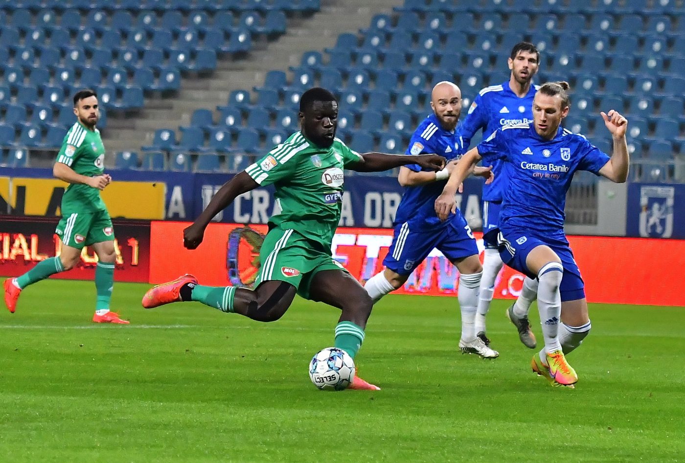 FC U Craiova – Sepsi 0-0. Duel „fierbinte” în Superliga, la Târgu Jiu. Cum a fost surprins Adrian Mititelu | Ocazie importantă! Covăsnenii lovesc bara