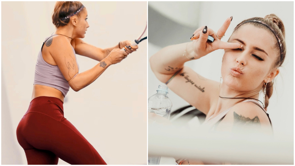 Rebela tenisului românesc le dă peste nas criticilor ei: „Încă îmi lucrez bicepsul!” GALERIE FOTO