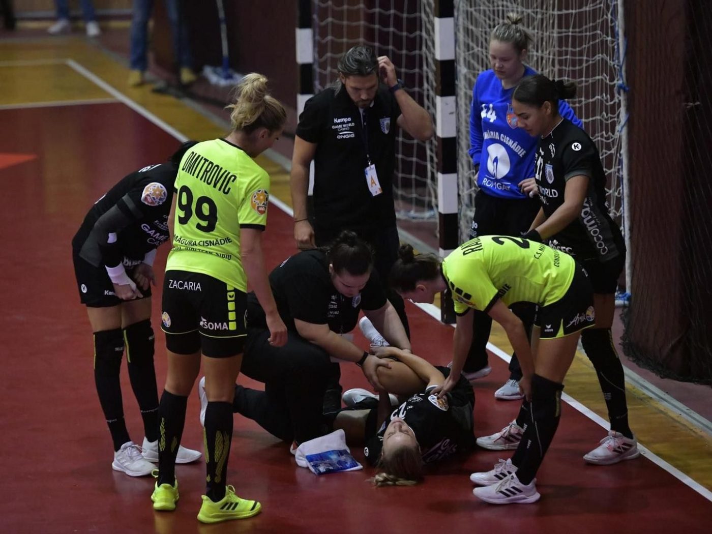 CSM București, veste de coșmar! Starul Barbara Lazovic a suferit o accidentare horror și nu va mai juca în acest sezon