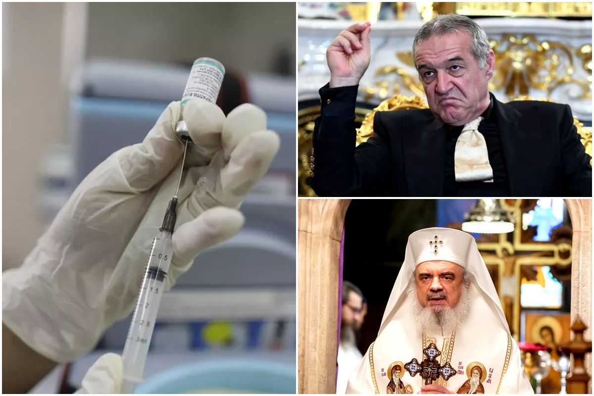 Gigi Becali nu crede că Patriarhul Daniel s-a vaccinat anti-Covid: „E un act de lepădare de credinţă”