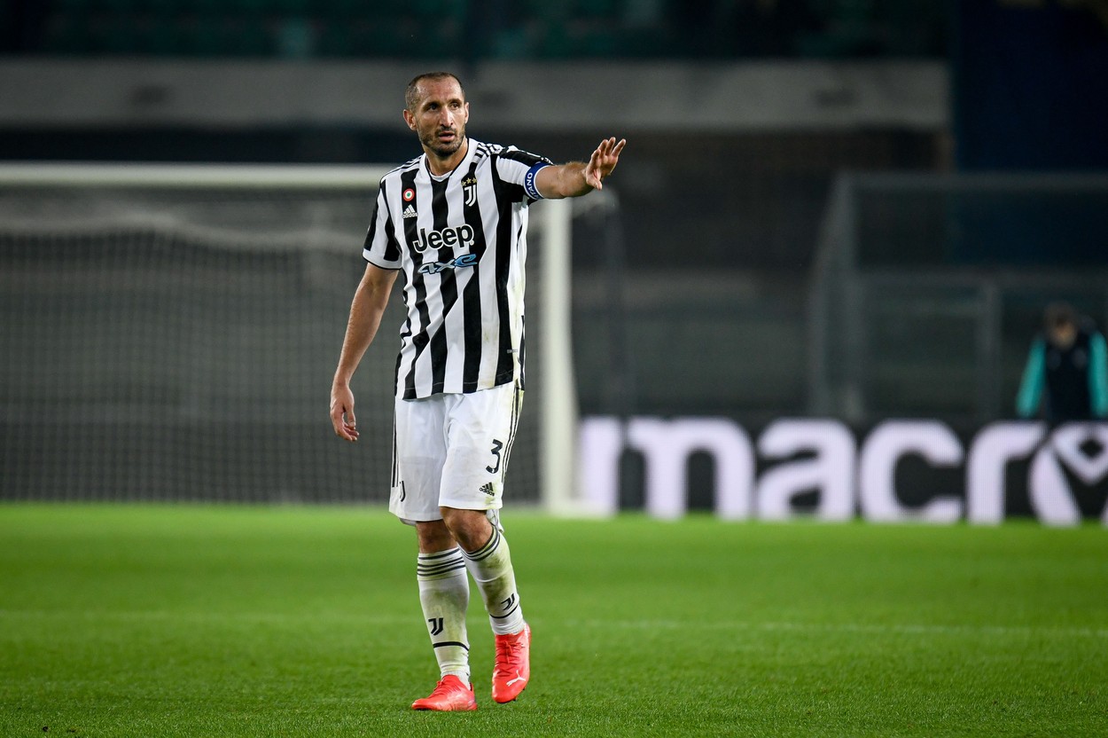 Lovitura pregătită de Juventus Torino: a găsit înlocuitorul perfect pentru Giorgio Chiellini! Ce fotbalist vrea să cumpere de la Manchester City