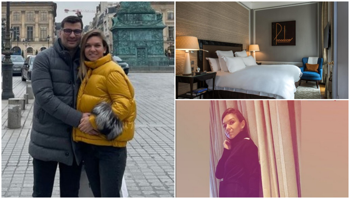 Cum arată camerele hotelului de 5 stele din Paris unde Simona Halep și Toni Iuruc petrec o vacanță romantică! FOTO