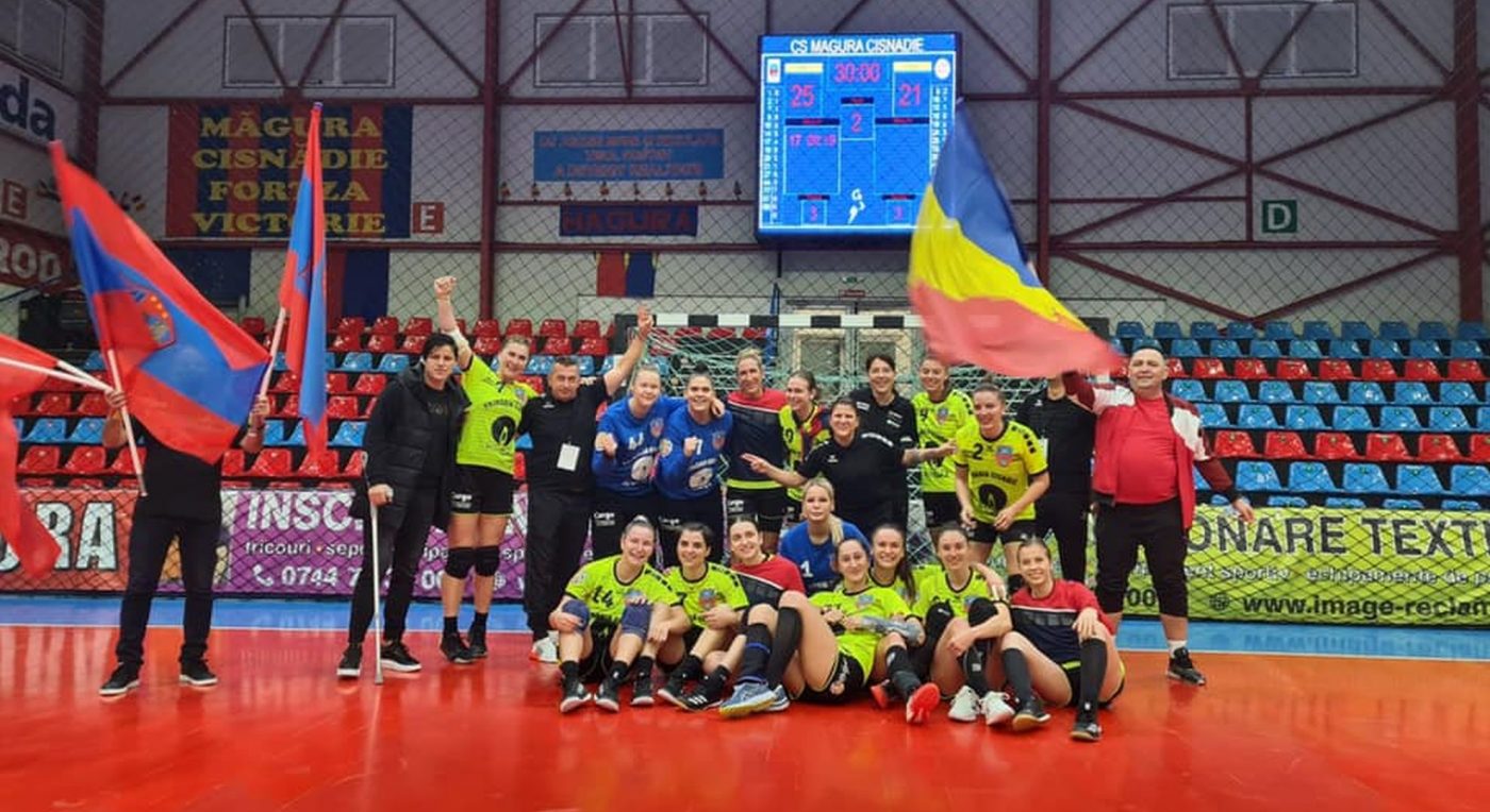 Măgura Cisnădie, calificare de senzație în grupele EHF European League! România merge cu două echipe în competiția europeană | VIDEO