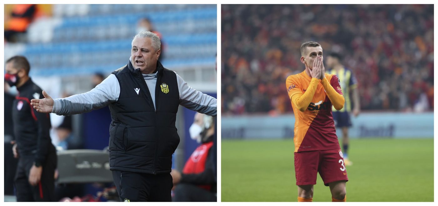 Marius Șumudică, eliminat în remiza albă dintre Malatyaspor și Galatasaray! Alexandru Cicâldău a ratat o ocazie uriașă de gol