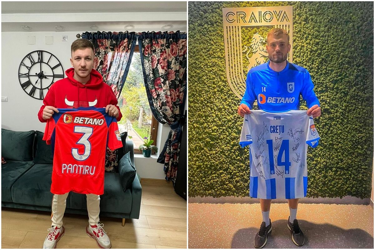 Gest superb făcut de doi ieșeni rivali la titlu în Liga 1. Ionuț Panțîru și Alex Crețu și-au scos tricourile la licitație pentru a ajuta un tânăr care se zbate între viață și moarte