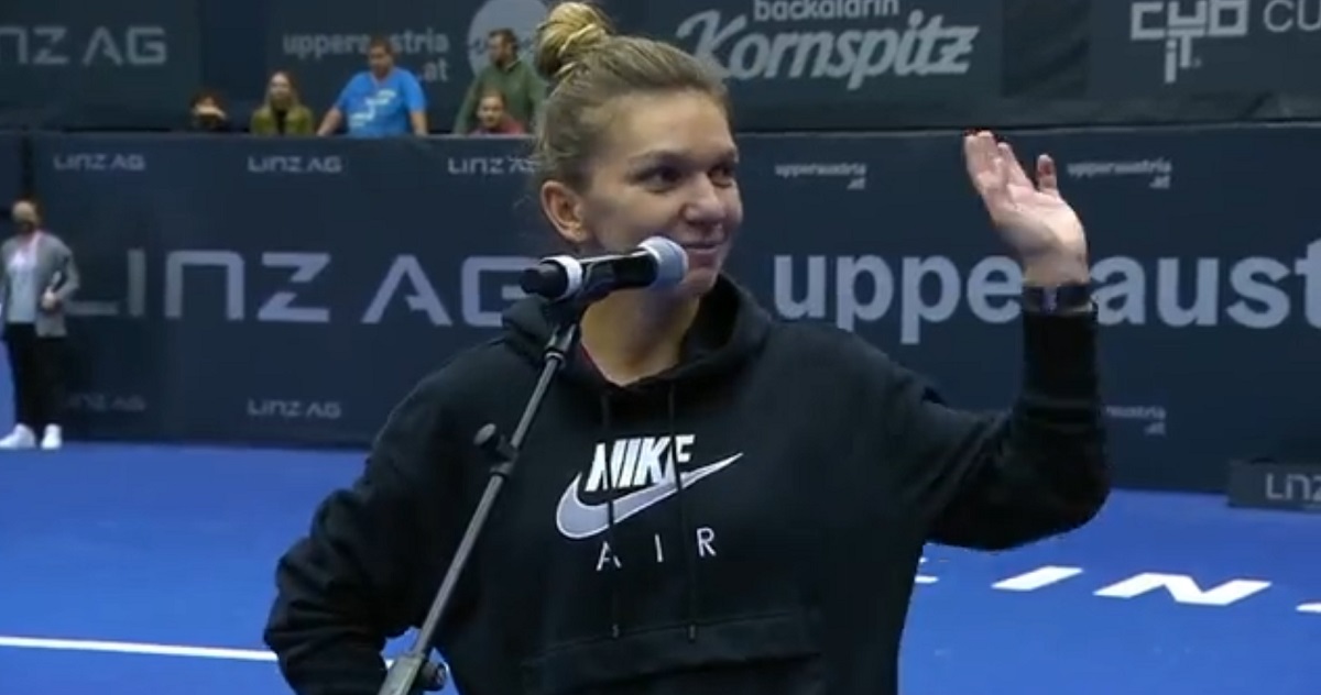 Simona Halep a făcut show după calificarea în semifinale la Linz: „Mi-am uitat echipamentul acasă!” Ce scuză a găsit pentru reacțiile nervoase: „N-a fost frumos, dar…” VIDEO