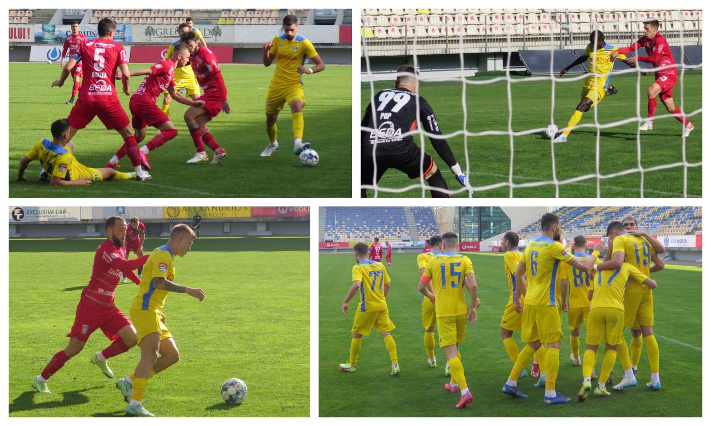 Petrolul, învinsă la scor de Chindia, într-un amical în care a condus pe ”Ilie Oană”! Dâmbovițenii și-au revenit după mai bine de o oră de joc