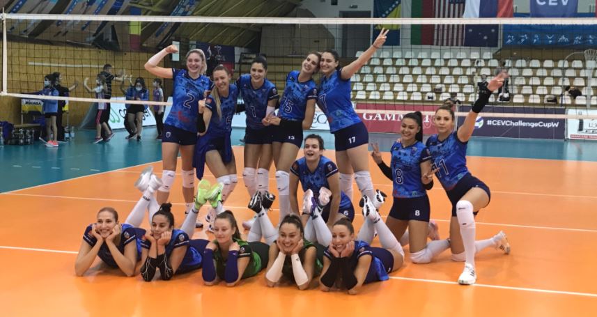 Cupa Challenge | CSM Lugoj s-a impus în meciul cu Pirane Brusno, scor 3-0. Cu cine vor juca româncele în șaisprezecimi
