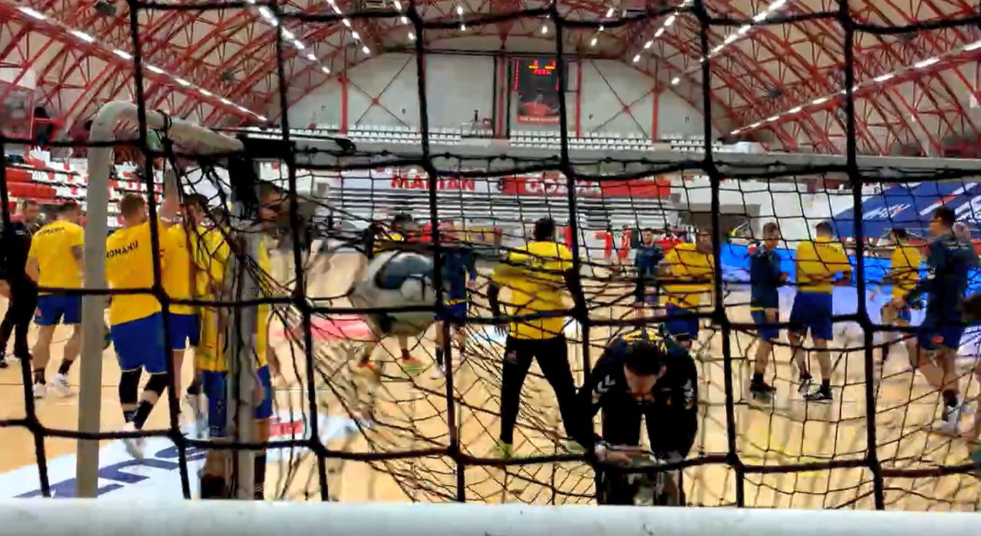 Naționala masculină de handbal, victorie într-un meci amical cu Georgia! Partida s-a disputat în sala Dinamo din București
