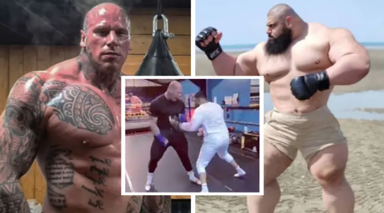 „Cel mai înfricoșător on din lume” luptă împotriva „Iranianului Hulk”! Când va avea loc confruntarea titanilor din lumea MMA | GALERIE FOTO