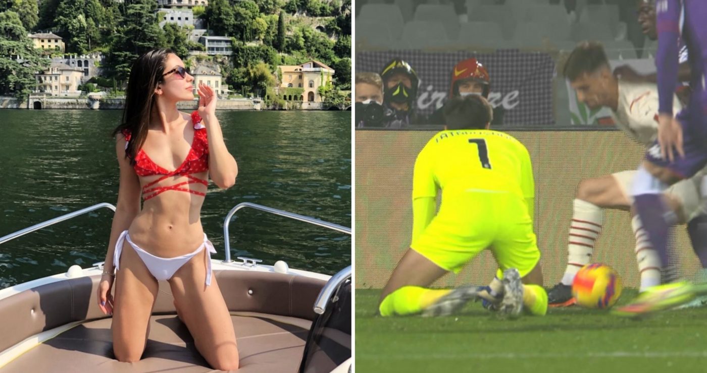 Iubita unui jucător de la AC Milan a răbufnit pe Instagram după gafa lui Ciprian Tătărușanu: „Îmi e rușine. Sunteți ignoranți și frustrați!” | GALERIE FOTO