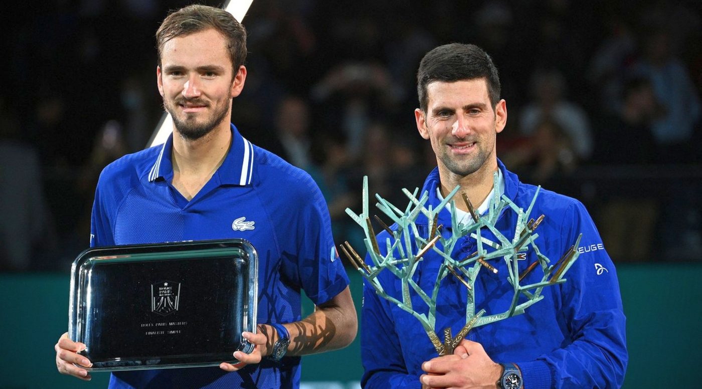Novak Djokovic, noul campion al Mastersului de la Paris! Sârbul și-a luat revanșa în fața lui Daniil Medvedev și a stabilit un nou record | VIDEO