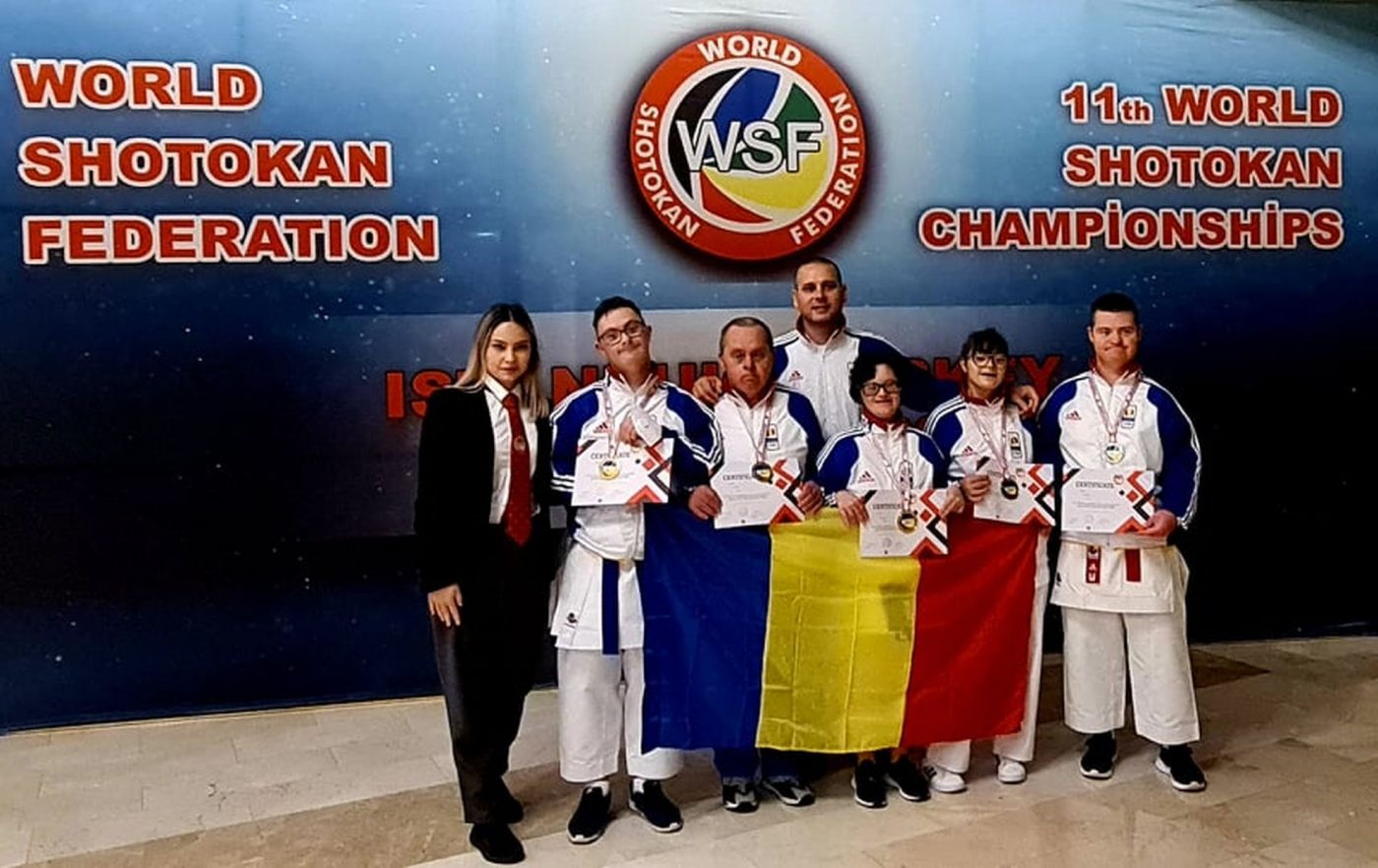 Primele medalii câștigate de România la un Mondial de para-karate