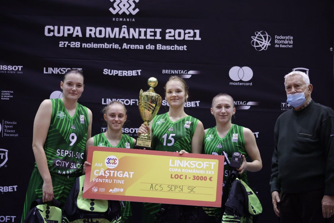 Cupa României la baschet feminin 3×3 a revenit formației Sepsi Sfântu Gheorghe! Finală câștigată la limită cu Rapid