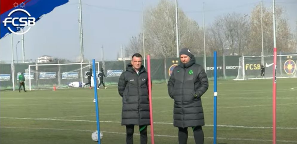 Toni Petrea, primul antrenament la FCSB, după plecarea lui Edi Iordănescu! Cine l-a pus la curent cu toate detaliile din vestiar | VIDEO