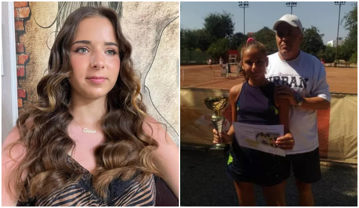 Luptă contracronometru pentru o fostă campioană de junioare la tenis! Diana se luptă cu un cancer rar la numai 15 ani