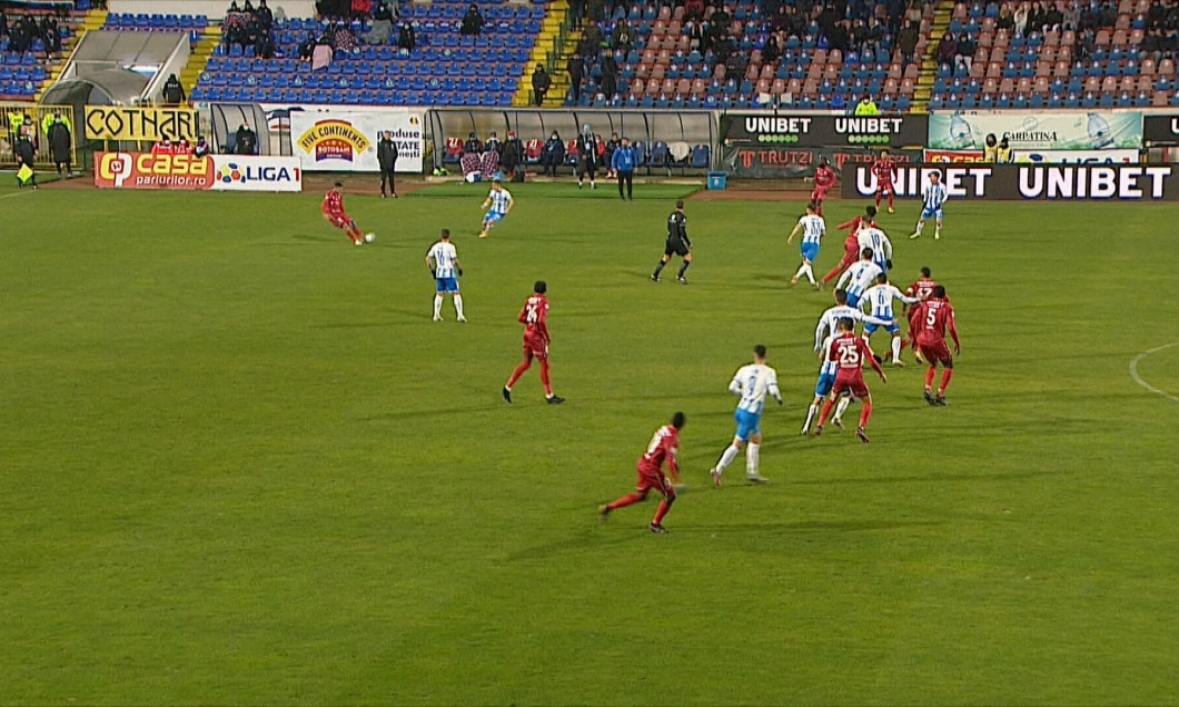 O nouă greșeală flagrantă de arbitraj într-o etapă de coșmar! Ofside clar la golul de 2-1 al lui FC Botoșani | VIDEO