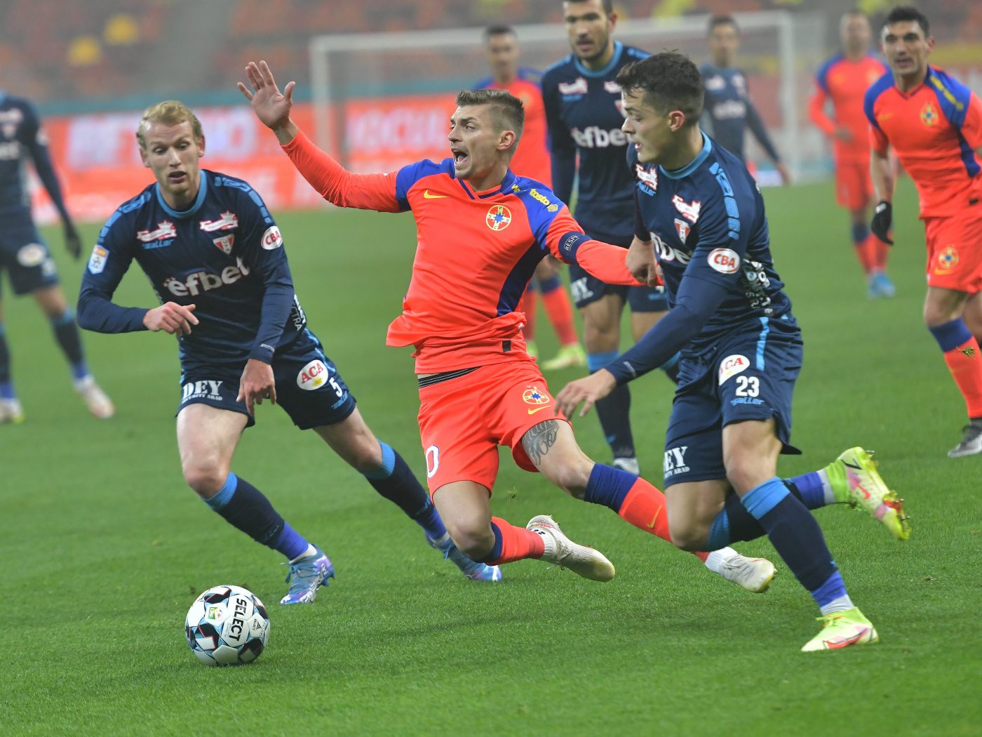 UT Arad, la un pas de un gest extrem în meciul cu FCSB! „Unii jucători au vrut să iasă de pe teren”