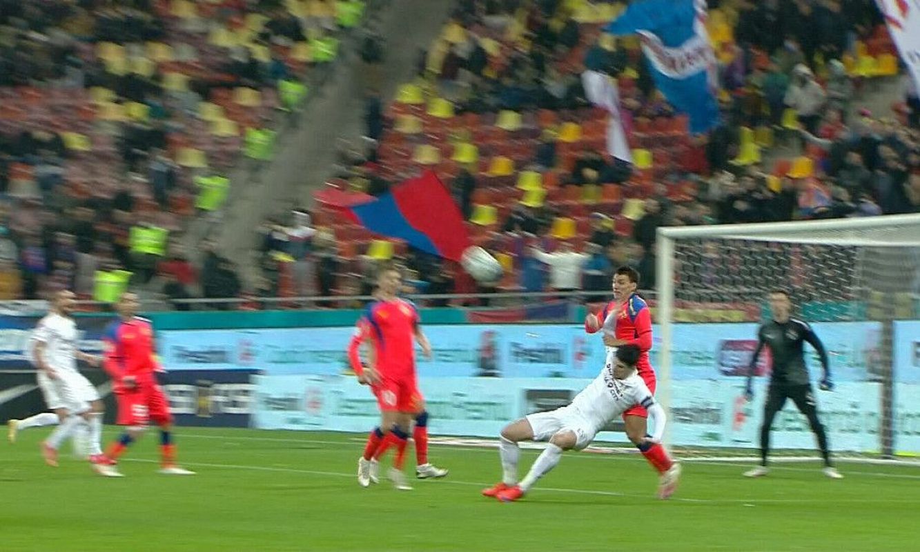 Arbitrul Istvan Kovacs, penalty pentru Rapid în derby-ul cu FCSB! Verdictul specialistului Marius Avram, după ce Cristi Săpunaru s-a bucurat în fața galeriei roș-albaștrilor | EXCLUSIV ProSport Live