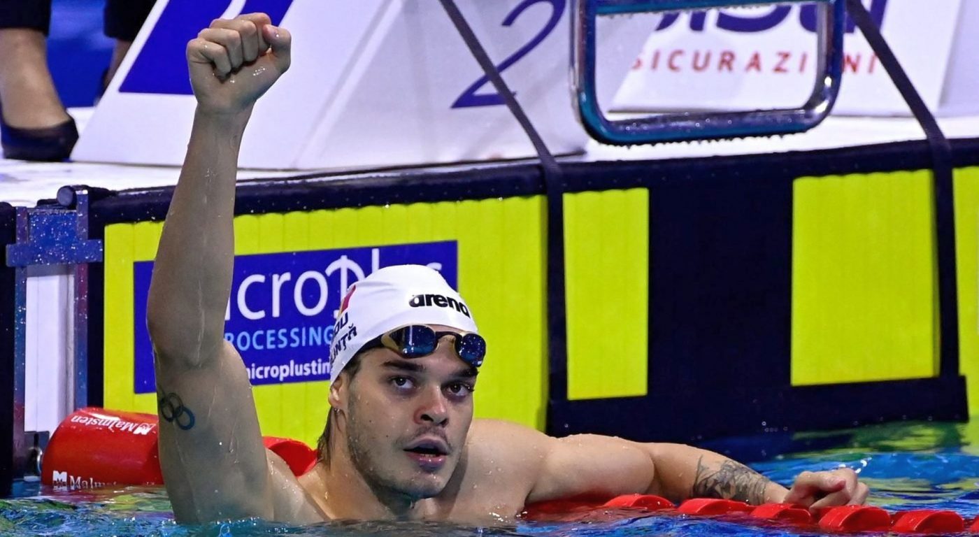 Robert Glință, medalie de bronz în proba de 100 m spate în bazin scurt de la Campionatul Mondial!