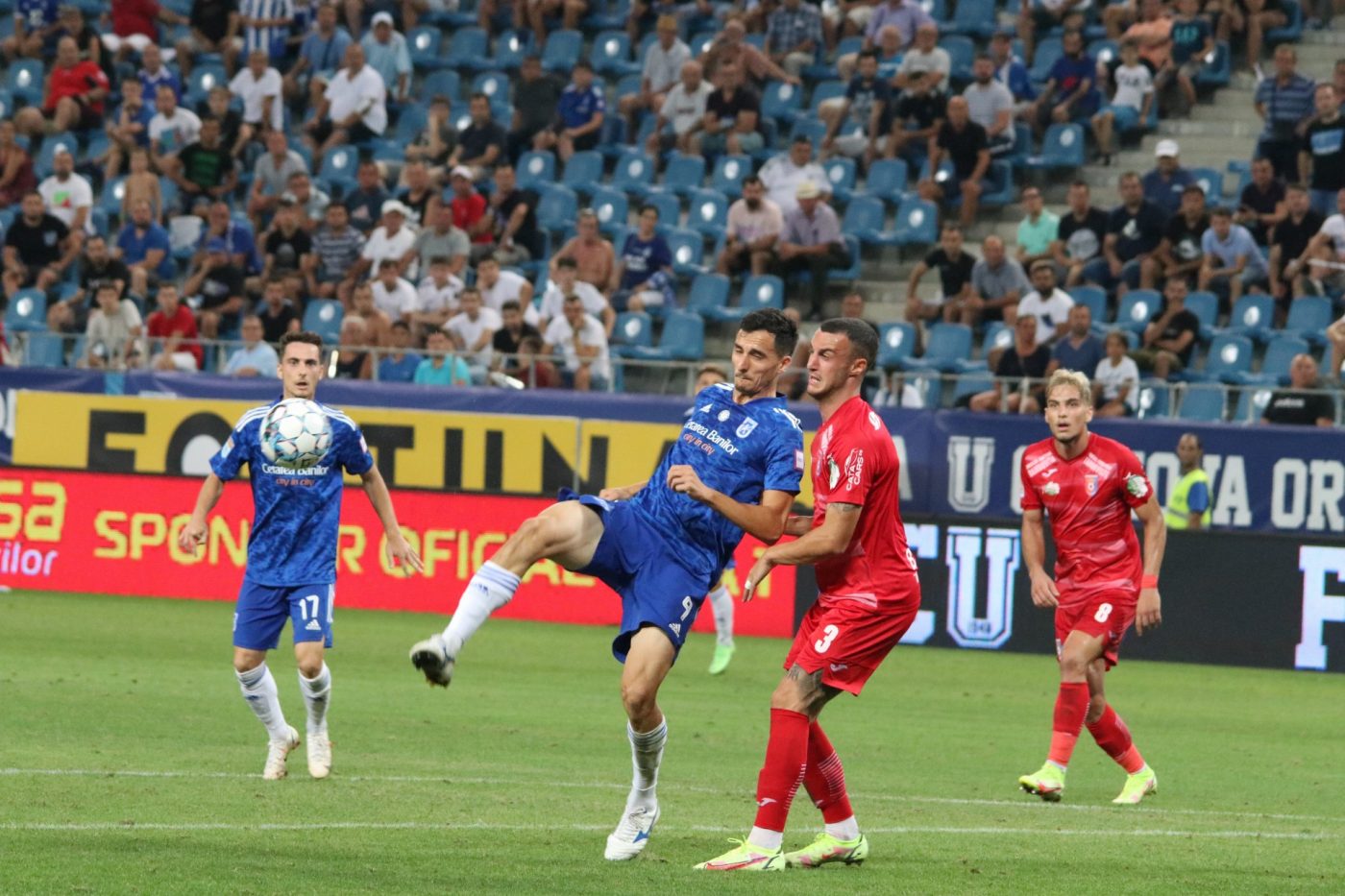Chindia Târgoviște – FCU Craiova 0-1, Live Video Online, în etapa 20 a Ligii 1. Scene halucinante în finalul primei reprize! Oltenii, puși să execute de două ori un penalty pentru că jucătorul eliminat de la gazde nu părăsise terenul!