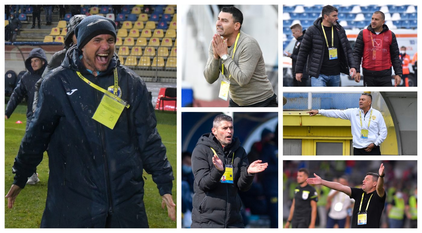 12 echipe din Liga 2 n-au mutat pe banca tehnică în acest sezon! Sunt însă șase care au fost ”devoratoare” de antrenori, o practică tot mai des întâlnită în fotbalul românesc