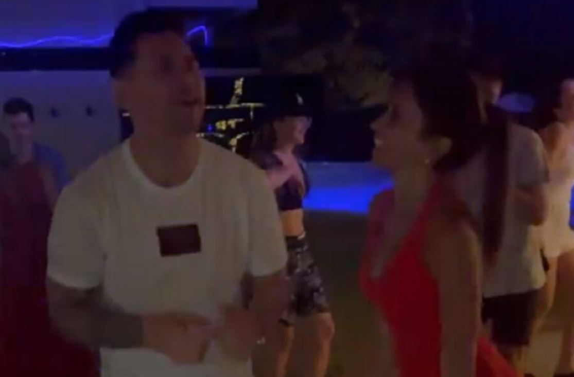 Imagini virale cu Lionel Messi și soția sa Antonela Raccuzzo pe ringul de dans! Starul lui PSG, mișcări de nota 10 în fața apropiaților | VIDEO