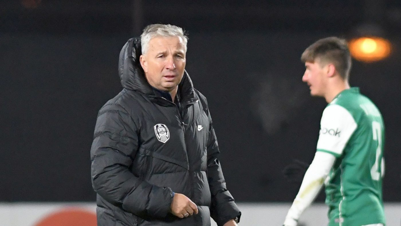 Dan Petrescu a plecat în timpul interviului după CFR Cluj – Jablonec: „Ce treabă am eu? Acum mă întrebi asta?”. Ce l-a enervat pe antrenor