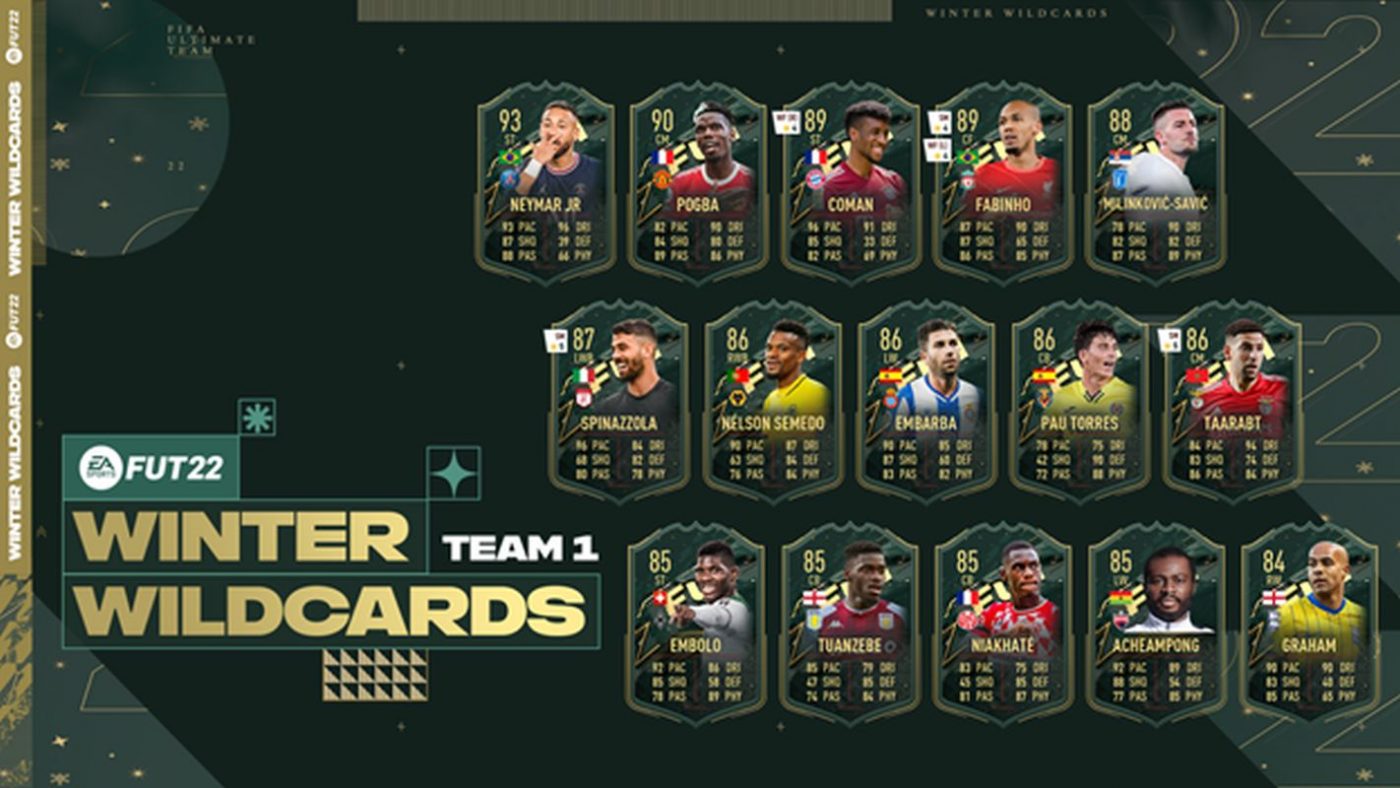 Seria Winter Wildcards a venit cu o mulțime de actualizări pentru jucători în FIFA 22! Lista completă