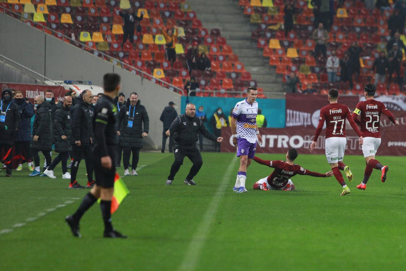 Rapid – FC Argeș 2-0, Live Video Online, în etapa 19 a Ligii 1. Giuleștenii au pornit ca din pușcă, dar piteștenii dictează tonul partidei în minutele de final