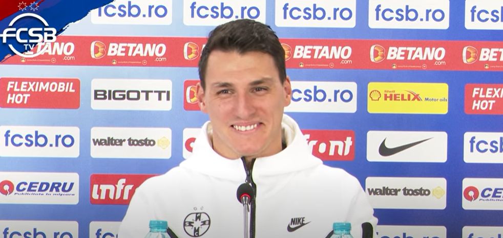 Risto Radunovic și-a „amenințat” deja colegii de la FCSB, după ce România a picat în grupă cu Muntenegru în Liga Națiunilor: „O să vă batem!” | VIDEO