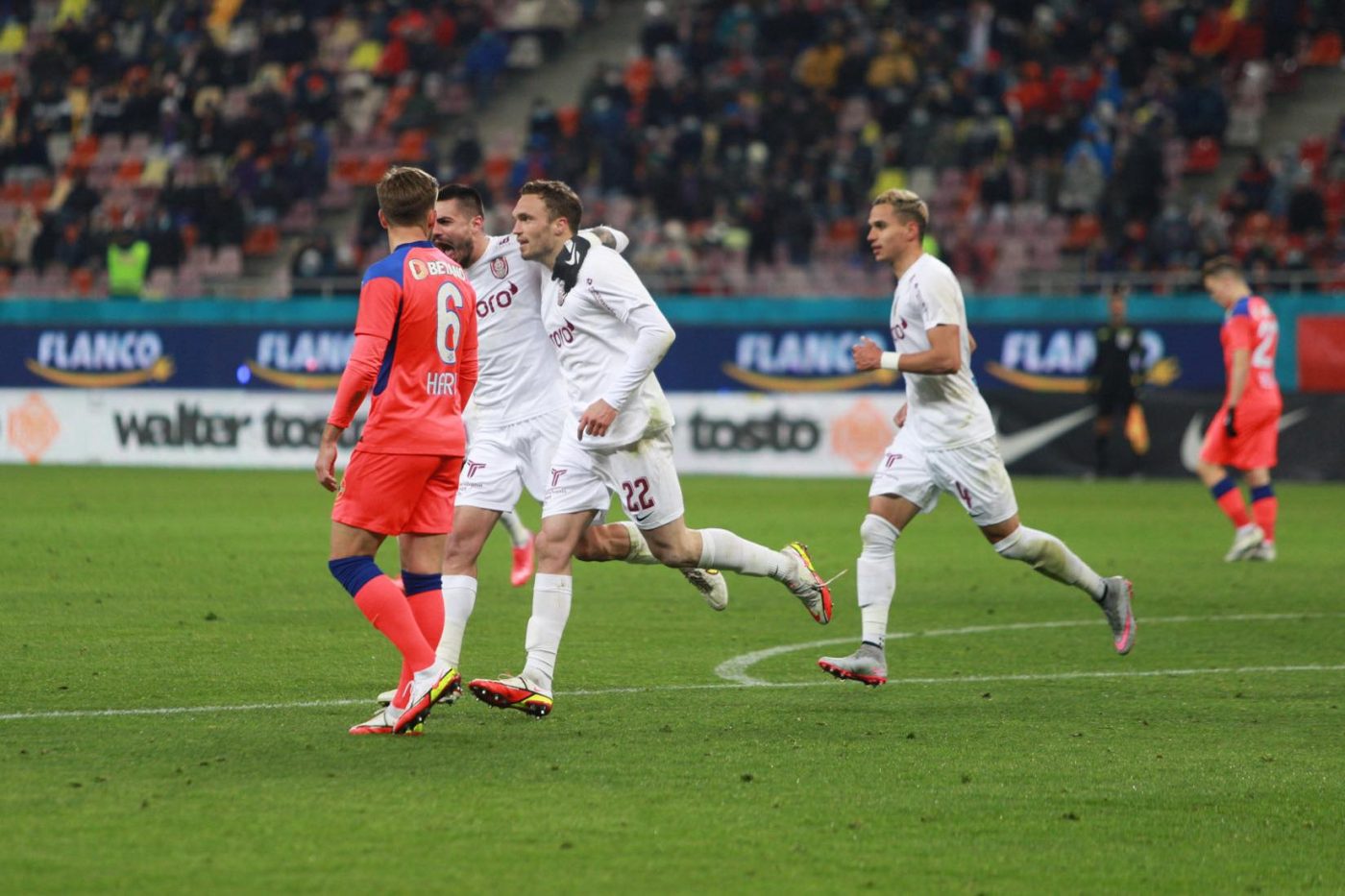 FCSB – CFR Cluj 1-2, Live Video Online în etapa 22 din Liga 1. Se joacă pe contre