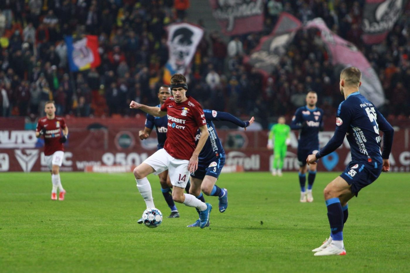 Rapid – UTA Arad 0-0, Live Video Online în etapa 23 din Liga 1 | Arădenii, forțați să facă o schimbare rapidă!