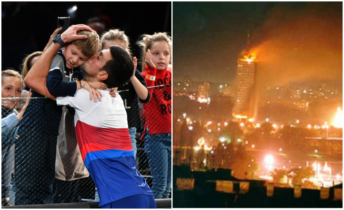„Sacrificiul nebunului”, tactica învățată de Novak Djokovic încă din copilărie. Poveste nefardată despre antrenamentele printre bombe și nopțile petrecute în buncăr, visând la locul 1 mondial | SPECIAL