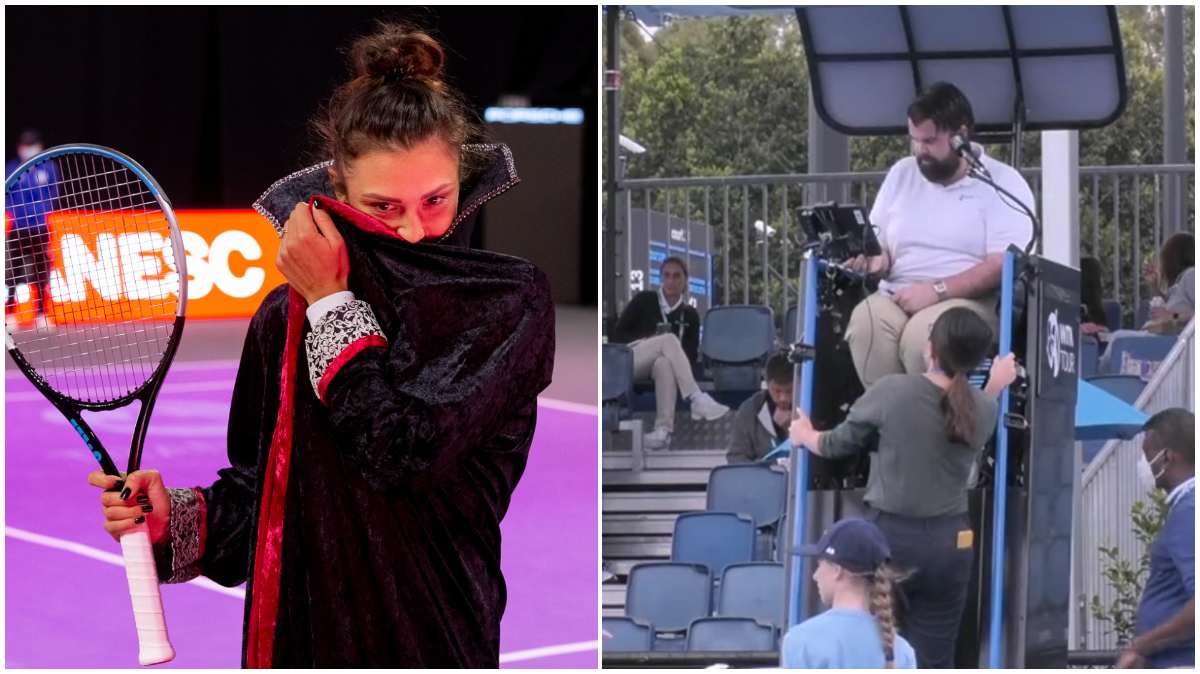 „Contesa Dracula”, meci horror la Melbourne! Arbitrul a încurcat jucătoarele, iar Jaqueline Cristian a ratat mingi de meci și a fost eliminată | VIDEO