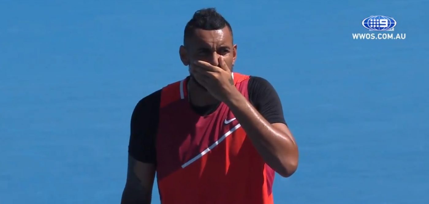 Nick Kyrgios a comis-o din nou! Rebelul tenisului a lovit un copil cu mingea în cap la Australian Open: „Am crezut că voi fi descalificat!” VIDEO