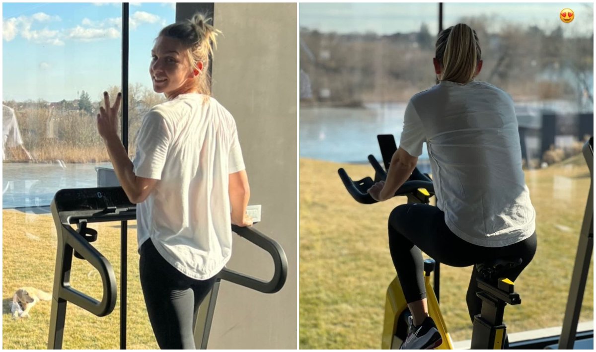 Simona Halep, fotografiată de Toni Iuruc într-o ipostază inedită! Sportiva și-a creat un colț de rai pe malul Lacului Snagov, unde îmbină antrenamentele cu relaxarea | FOTO