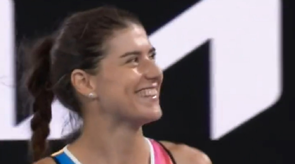 Un zâmbet cât o mie de cuvinte! Sorana Cîrstea, reacție de milioane după calificarea în optimi la Australian Open: „Alte lucruri nu contează!” VIDEO