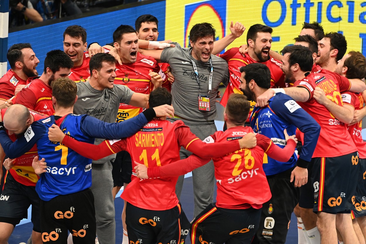 Spania, ce performanță! Victorie cu Danemarca și a patra finală consecutivă la Campionatul European de handbal masculin
