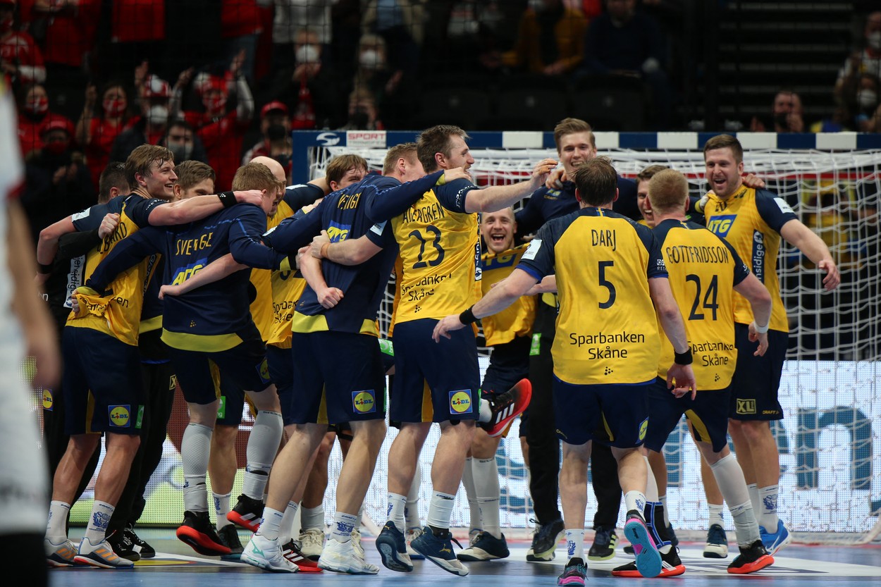 Suedia, în finala Campionatului European de handbal masculin! Spectacol total la Budapesta