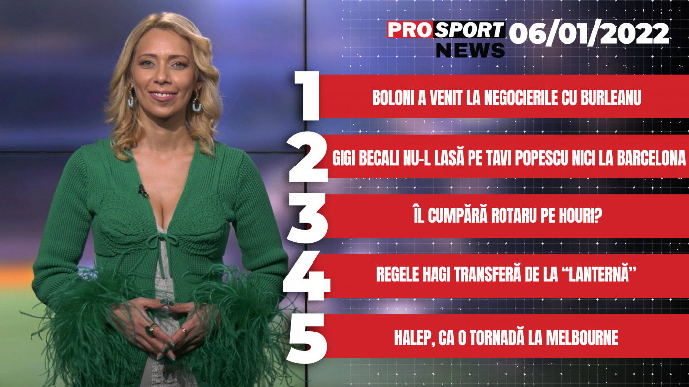 ProSport News | Boloni a venit la negocieri cu Burleanu! Becali nu-l lasă pe Tavi Popescu să plece de la FCSB. Cele mai noi știri din sport | VIDEO