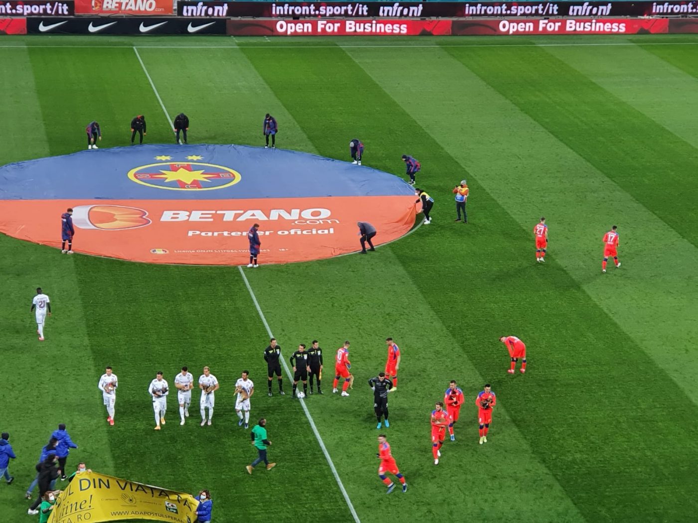FCSB – CFR Cluj 1-0, Live Video Online în etapa 22 din Liga 1. Octavian Popescu, gol spectaculos