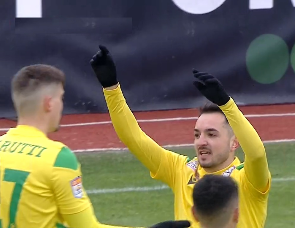 CS Mioveni – Academica Clinceni 3-1. Alexandru Buziuc, dublă de senzație
