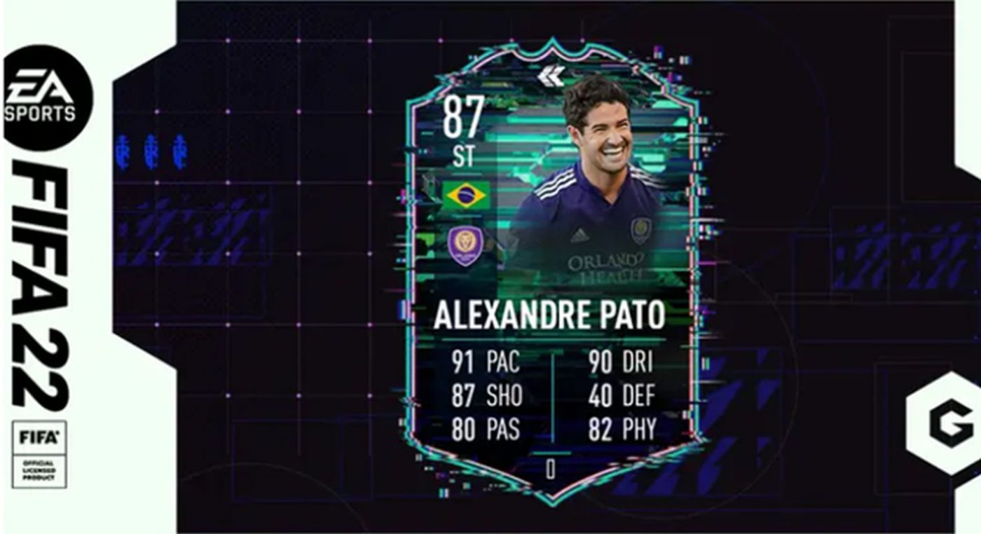 Alexandro Pato în FIFA 22! Atacantul are un card foarte ofensiv în modul Ultimate Team