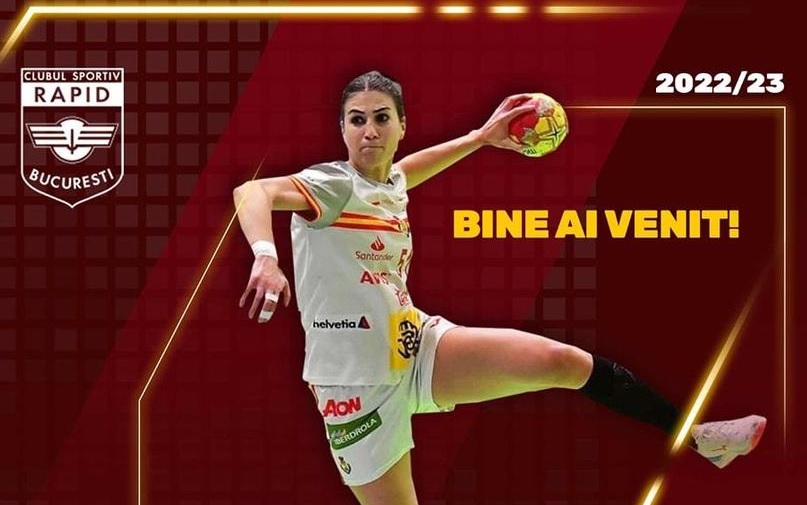 Încă o jucătoare din naționala Spaniei a semnat cu Rapid! Liderul din campionatul intern la handbal feminin continuă să transfere la foc automat
