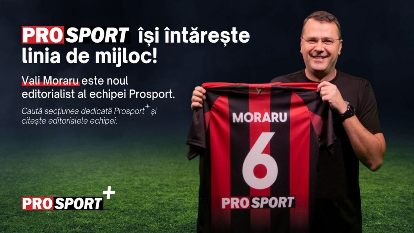 EDITORIAL VALI MORARU | Fotbal de poveste