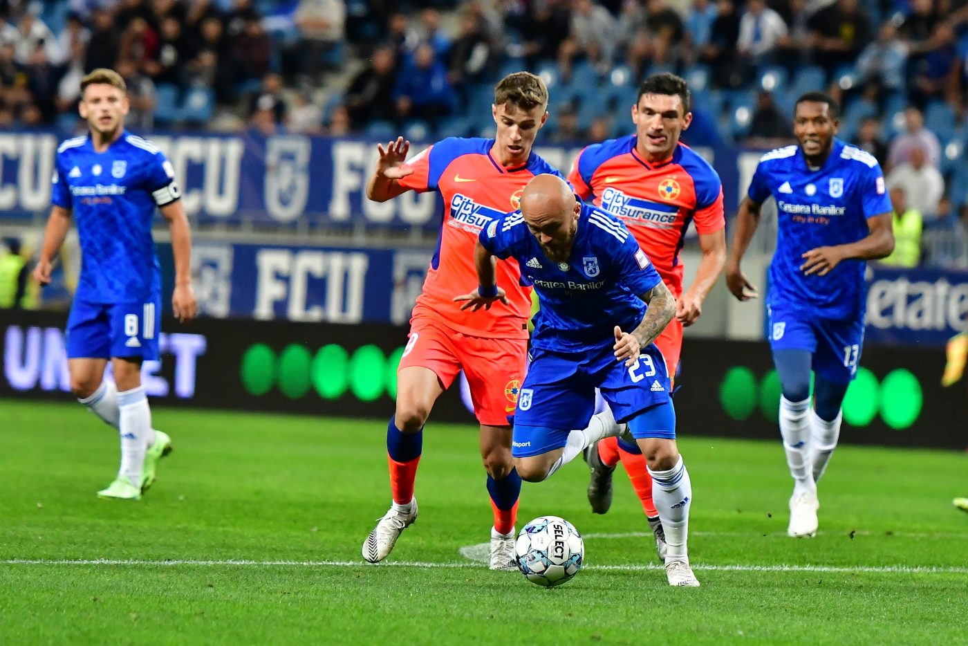 FCSB – FC U Craiova 2-2. Trupa lui Gigi Becali, pas greșit în lupta pentru titlu! Meci tensionat pe „Arena Națională” | VIDEO