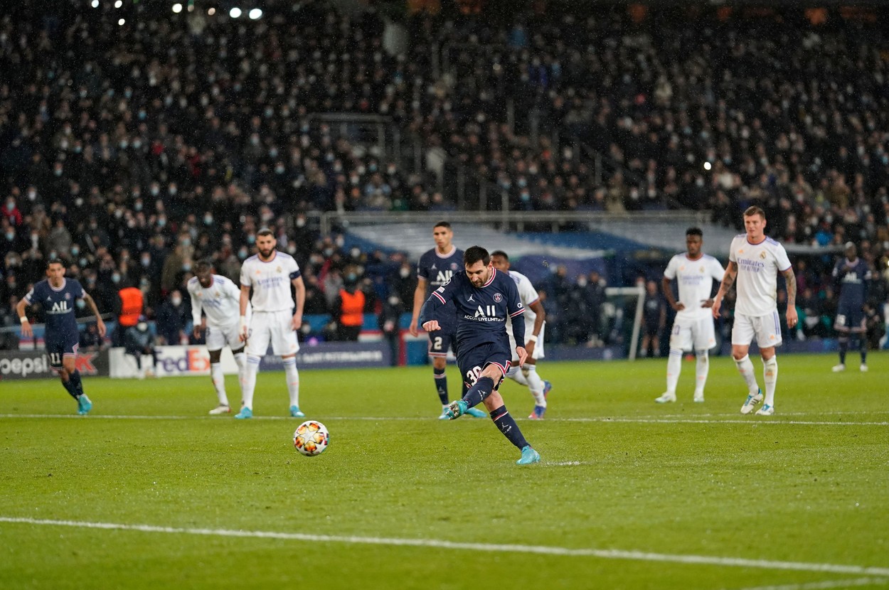 Leo Messi, la pământ în meciul cu Real Madrid! A ratat un penalty pentru PSG. Courtois, eroul ibericilor | VIDEO