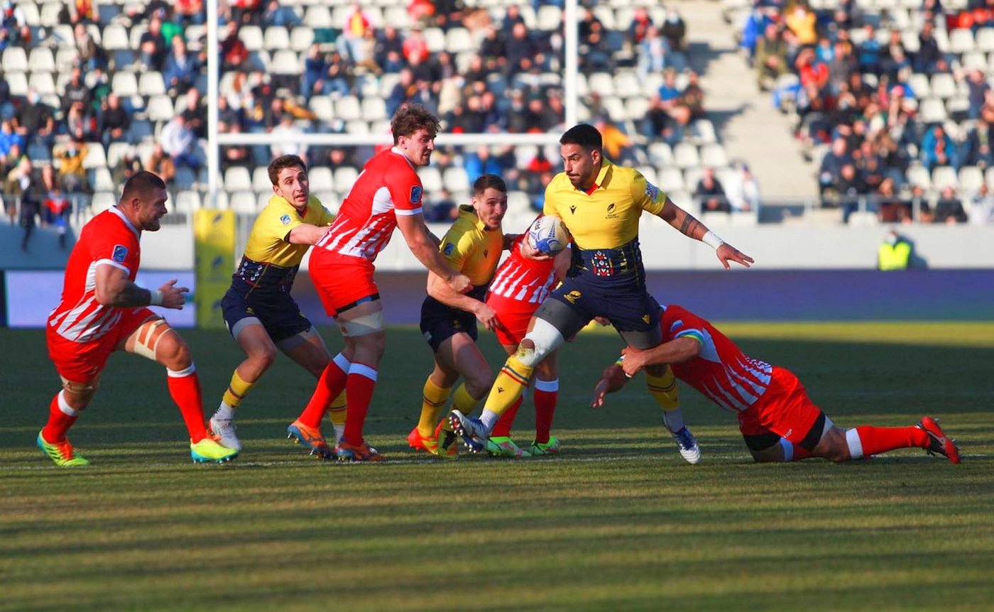 „Stejarii” au pus tunurile pe ruși! Victorie de senzație a României în debutul Rugby Europe Championship 2022 | FOTO