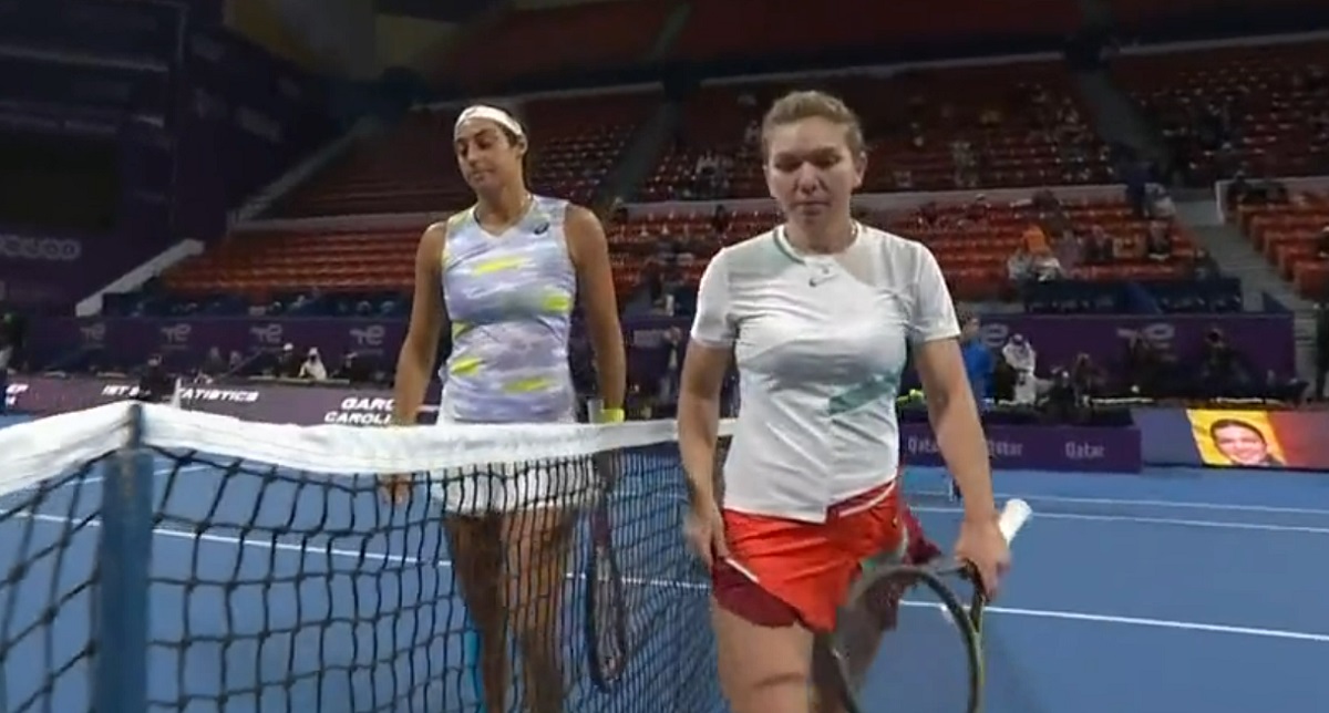 Simona Halep, victima incompetenței organizatorilor de la Doha!? Gafă incredibilă: au amânat meciul cu Caroline Garcia, apoi s-au răzgândit